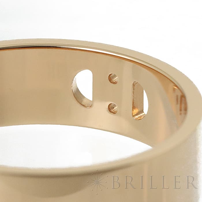 楽天市場】エルメス リング H ダンクル ピンクゴールド ダイヤモンド