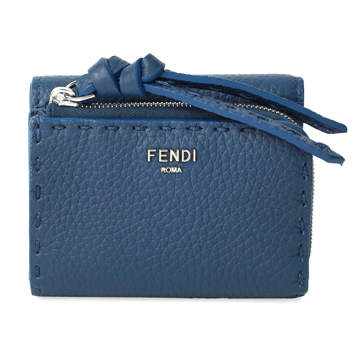正規品】FENDI 長財布 ピーカブー 青 箱あり FENDI（フェンディ） 財布
