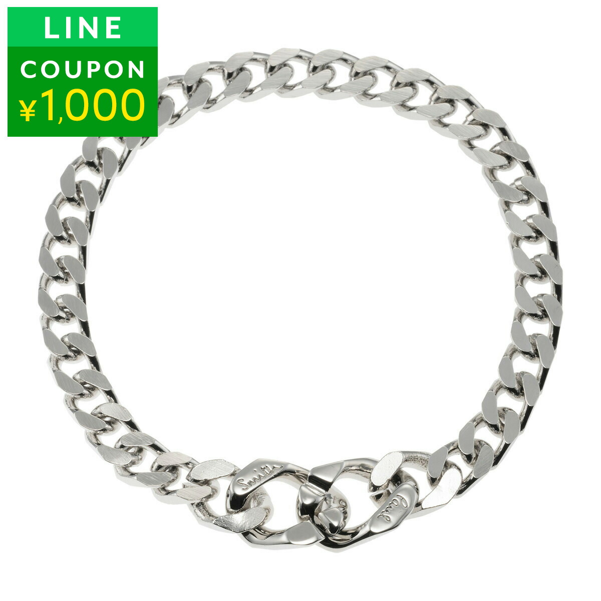 楽天市場】ポールスミス ブレスレット PAUL SMITH カーブチェーン M1A