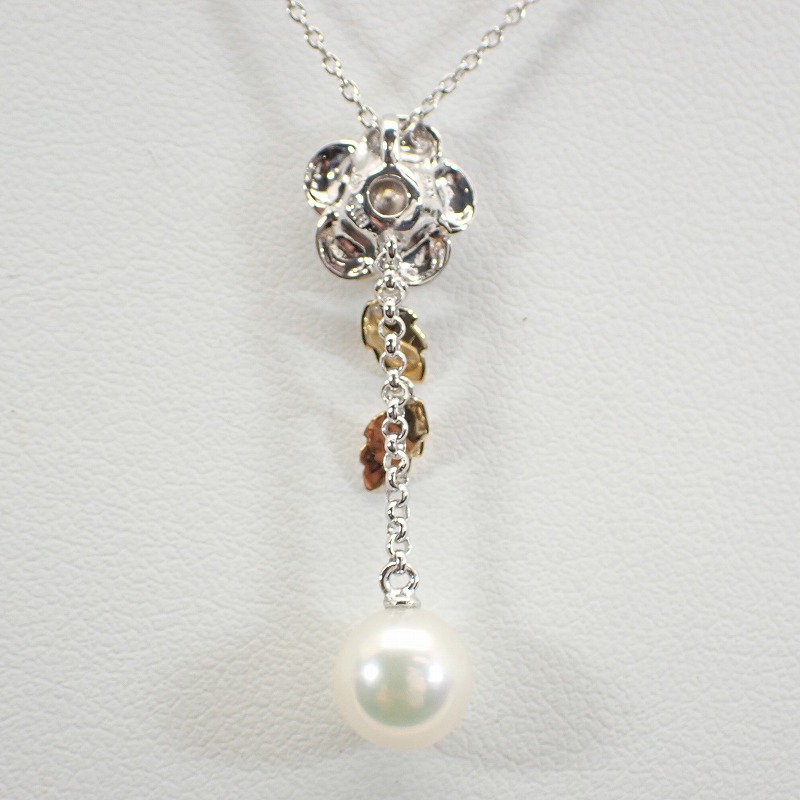 楽天市場】タサキTASAKI田崎真珠K18アコヤ真珠7.6mmパールÝ字