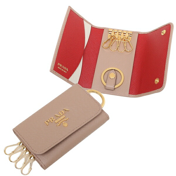 楽天市場】プラダ キーケース サフィアーノマルチカラー レディース