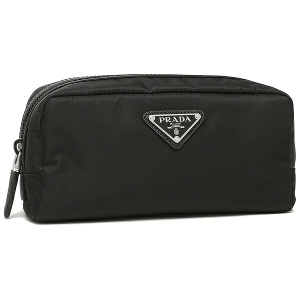 楽天市場】プラダ ポーチ リナイロン サフィアーノレザー