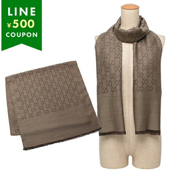 楽天市場】グッチ スカーフ バンダナ ストール ブラウン レディース