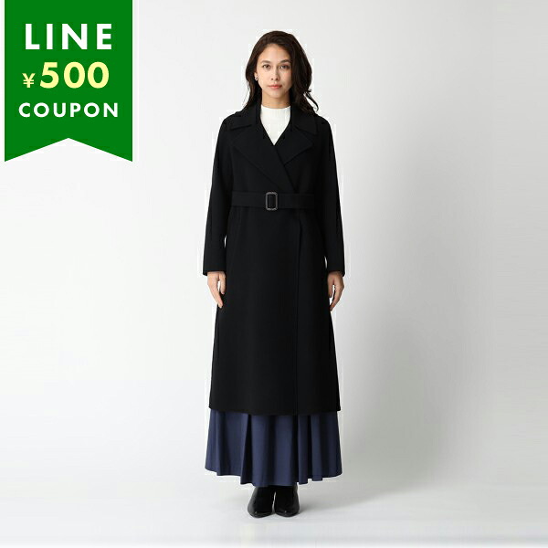 楽天市場】マックスマーラ コート マヌ ロープタイプ ブラック