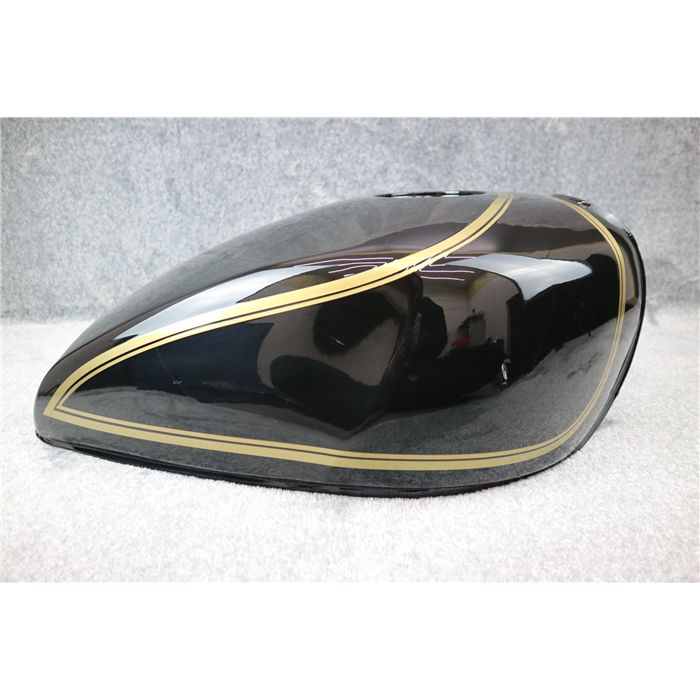 楽天市場】ゼファー400／χ ガソリン タンク 黒 金 : カスタムパーツ DJ