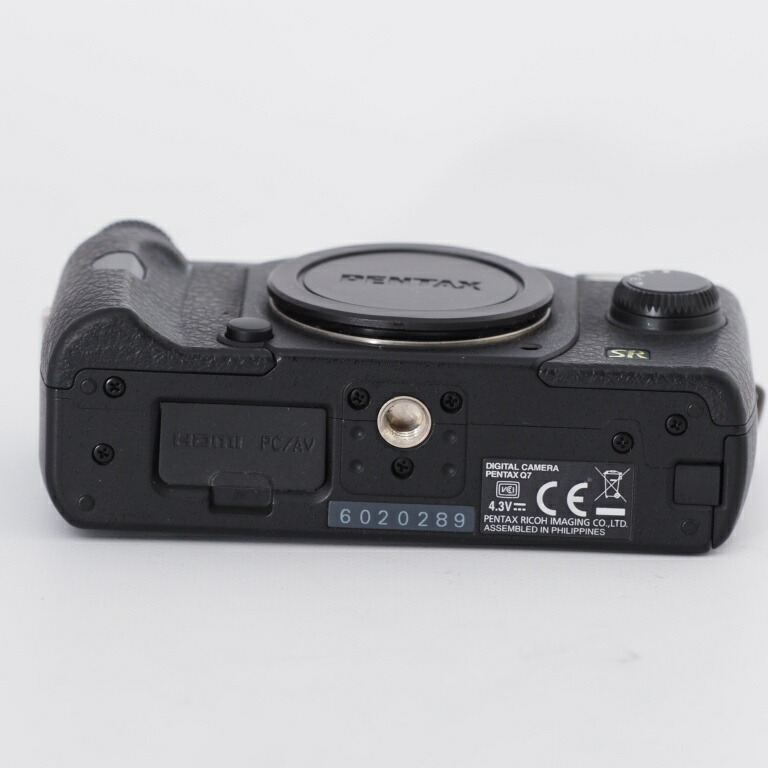 楽天市場】PENTAX ペンタックス ミラーレス一眼 Q7 ボディ ブラック Q7