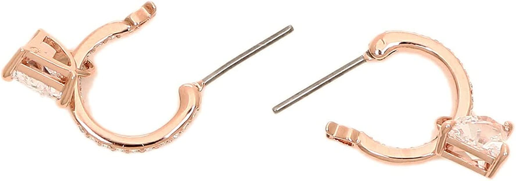 楽天市場】スワロフスキー ピアス レディース ピンクゴールド シンプル