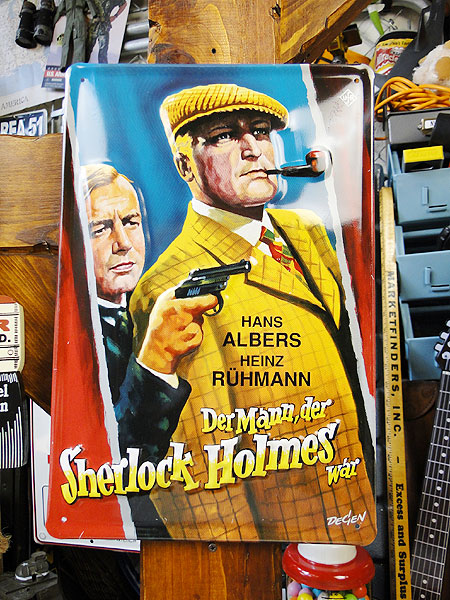 楽天市場】有名人＆ミュージシャン 3Dメタルサイン （シャーロック