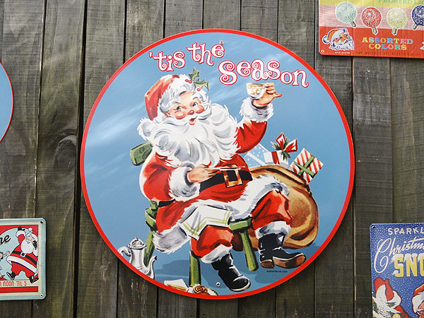 楽天市場】☆稀少な絶盤品☆ クリスマス U.S.ヘヴィースチールサイン