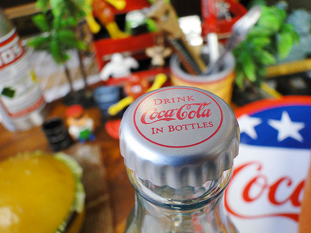 B20 1920's コカコーラ コンツァーボトル ライトグリーン 瓶 B20