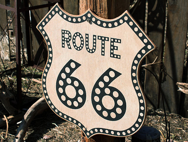 楽天市場】ルート66 ロードサイドショップ ウッドサイン （ルート66