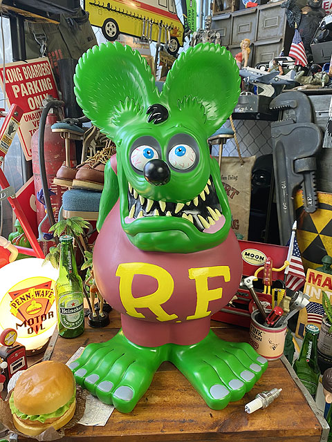 楽天市場】ファンコ限定 ラットフィンク ジャイアントコインバンク