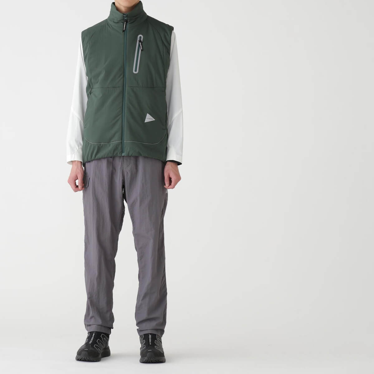 楽天市場】アンドワンダー アルファAIRベスト and wander alpha AIR