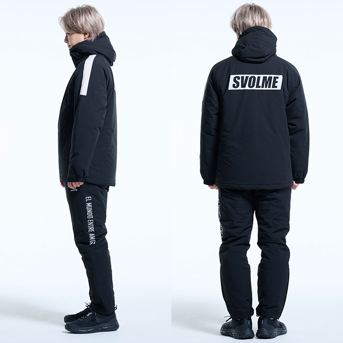 楽天市場】【 ポイント 11倍 】発熱中綿ウォーマー上下セット スボルメ