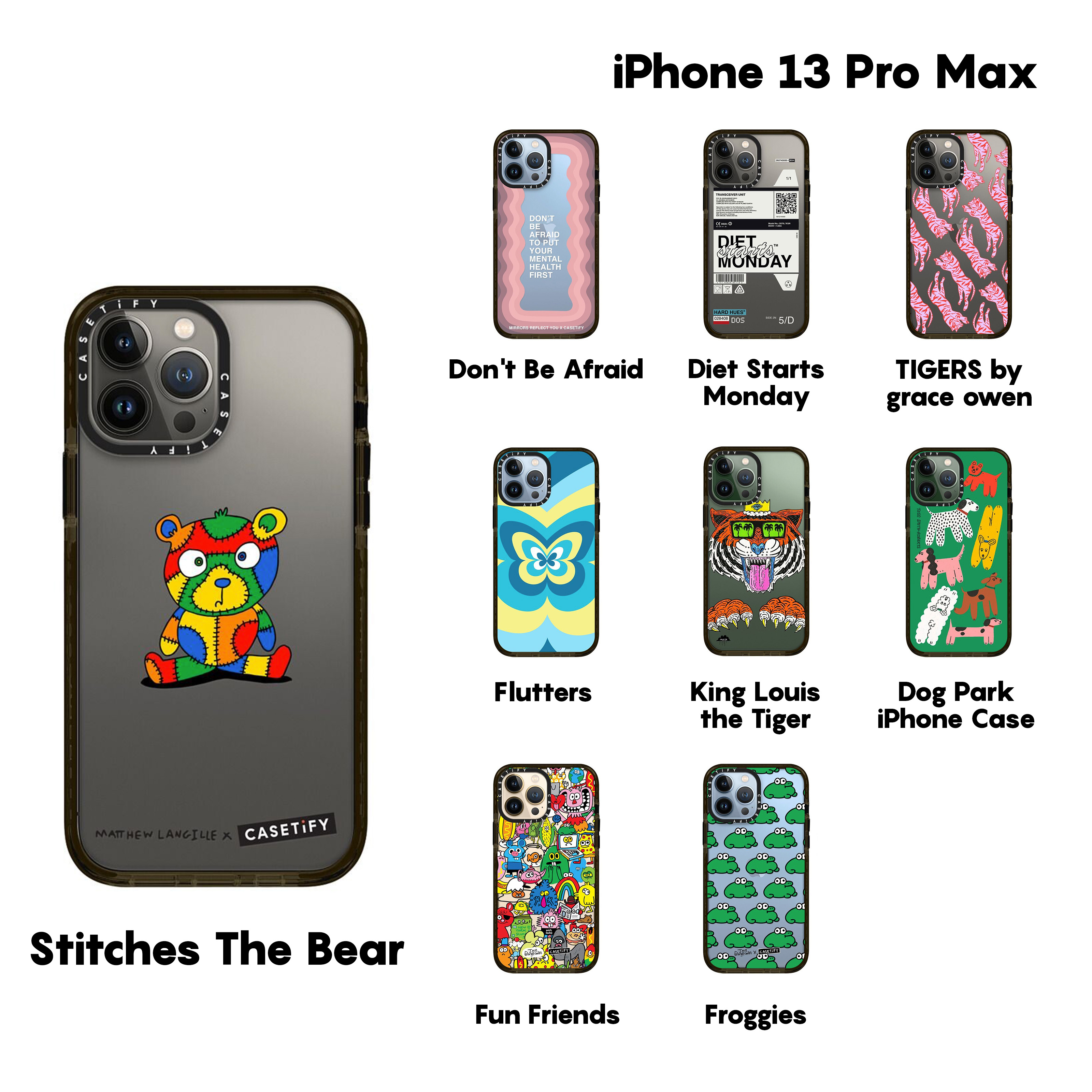 楽天市場】【公式】CASETiFY iPhone 13ProMax インパクトケース クリア