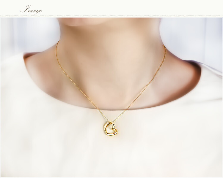 楽天市場】K18ハートペンダントトップ(14mm)(18k、18金製ペンダント