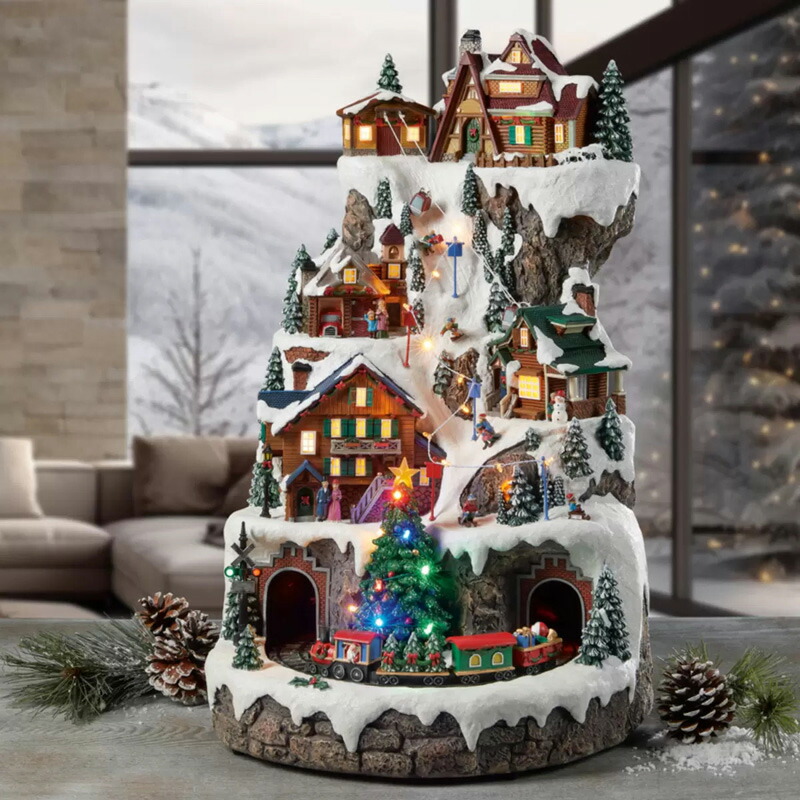 楽天市場】即納☆スキーマウンテン センターピース 1784987クリスマス