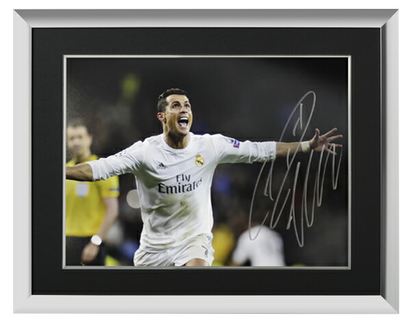 楽天市場】クリスティアーノ・ロナウド 直筆サインフォト レアル