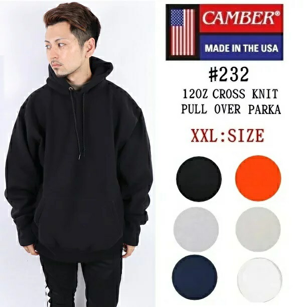 楽天市場】CAMBER キャンバー パーカー スウェット 232 XXL 3XL クロス