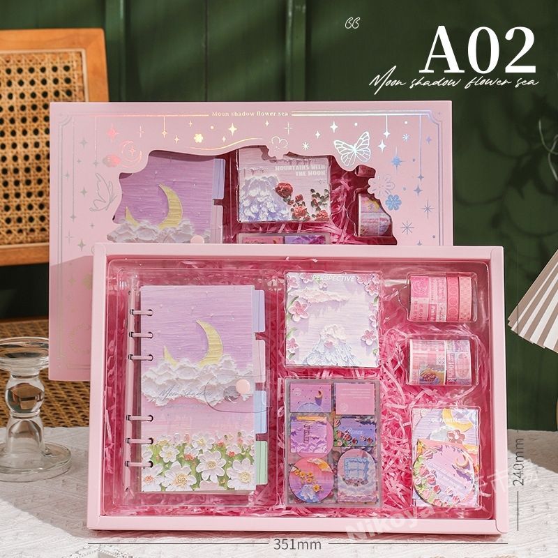 楽天市場】送料無料 手帳 手帳ステッカー セット 手帳セット メモ帳