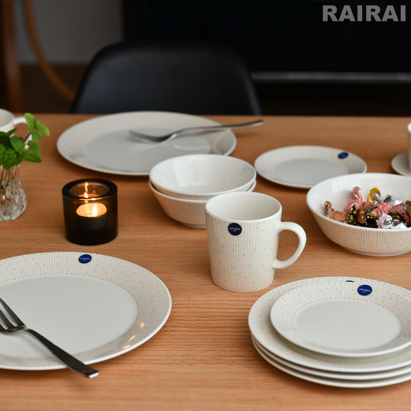 楽天市場】アラビア プレート 25cm マイニオ サラストゥス ARABIA