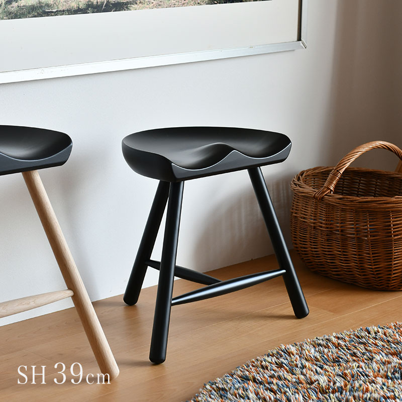 楽天市場】ワーナー シューメーカー チェア No.42 ブラック 座面高さ