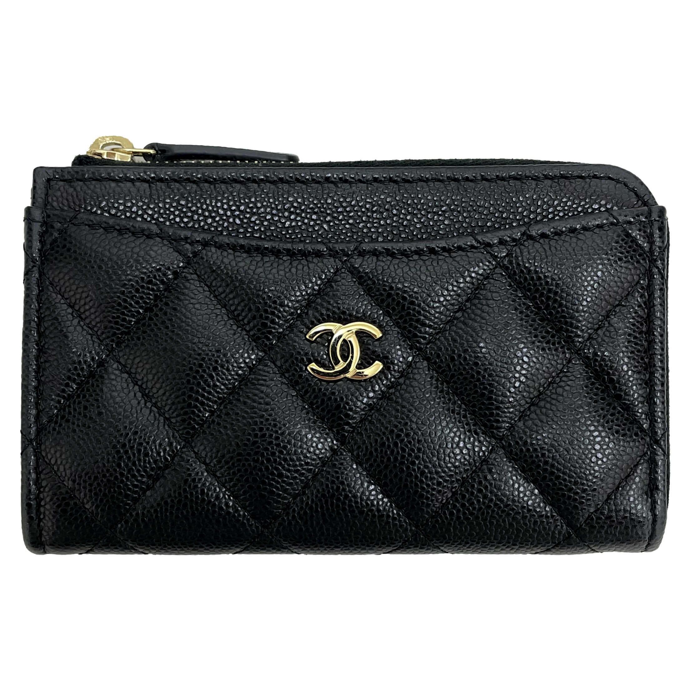 楽天市場】CHANEL シャネル クラシック ジップ カードケース