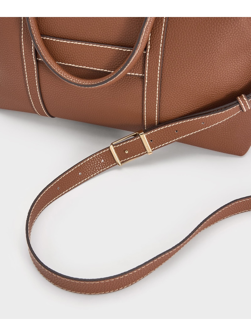 楽天市場】Chance チャンス レザーボウリングバッグ CHARLES & KEITH