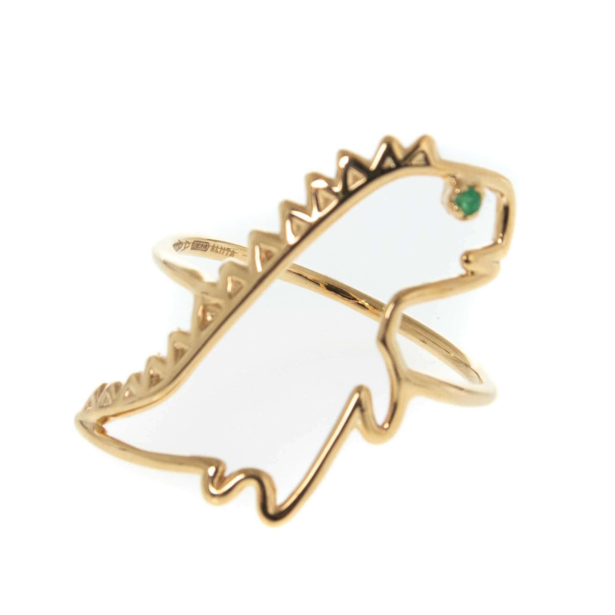 楽天市場】アリータ ALIITA リング 指輪 ダイナソーモチーフ イエロー