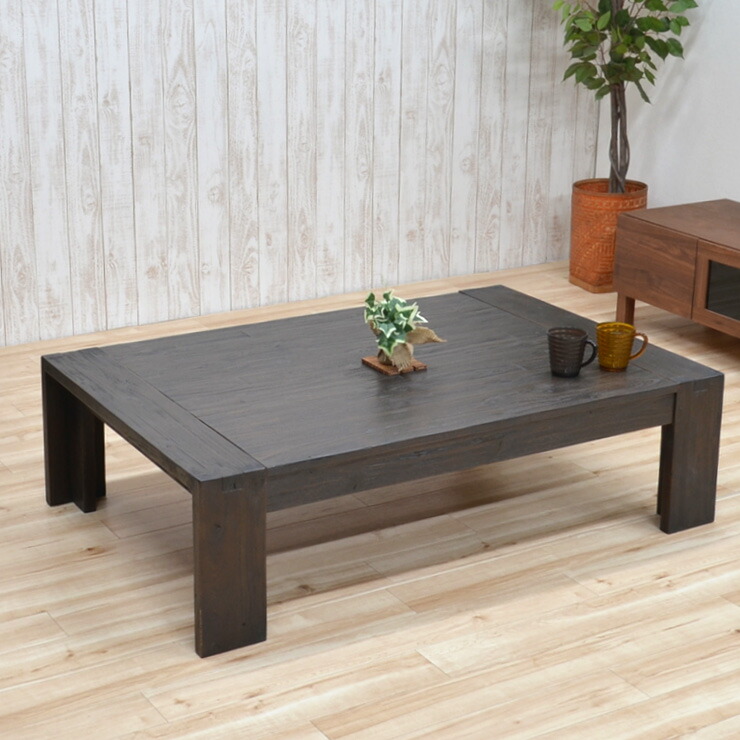 楽天市場】120cm 座卓 ローテーブル 4人 had-120za-355 うづくり 和室