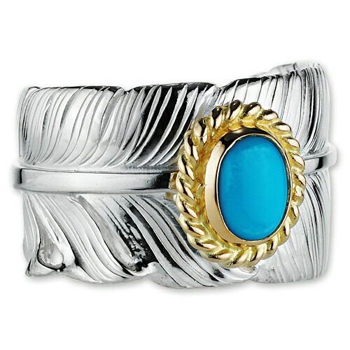 楽天市場】【鷲見太郎 Ring リング】オールドLフェザーリング02 w/6×8