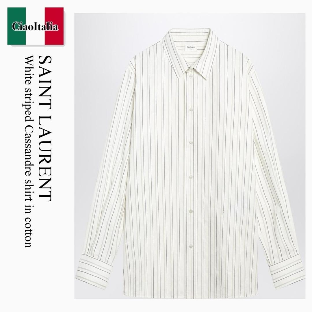 楽天市場】サンローラン（ワイシャツ｜トップス）：メンズファッション