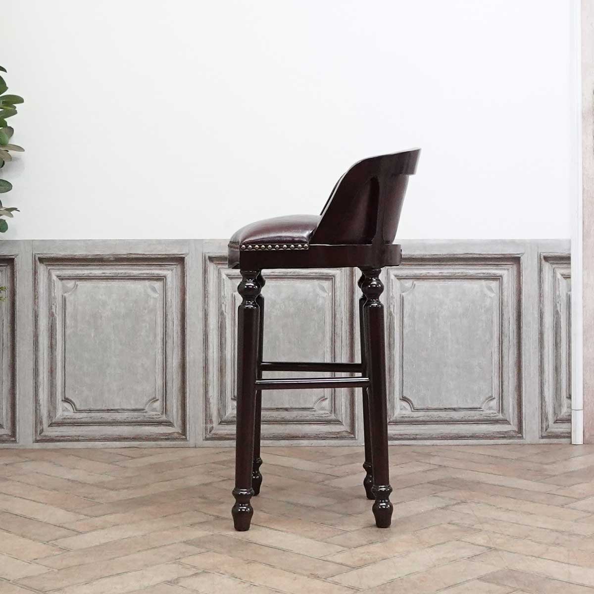 楽天市場】輸入家具 アンティーク カウンターチェア アンティーク風