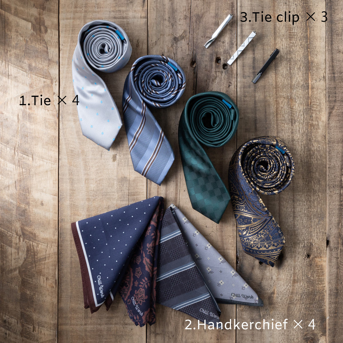 楽天市場】メンズギフトセット 11点セット ウォッシャブル ネクタイ
