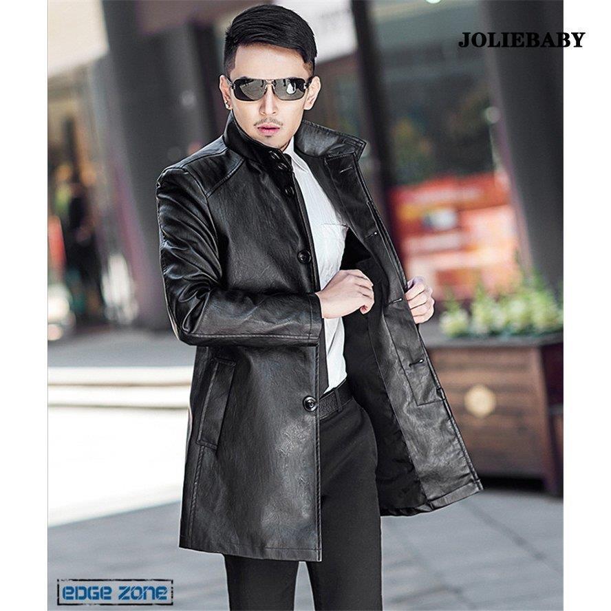 楽天市場】レザーコート メンズ ロングコート 厚手 革コート 革ジャン