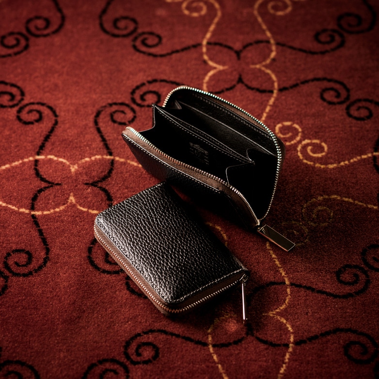 楽天市場】【ココマイスター】ロッソピエトラ・ラウンド小銭入れ