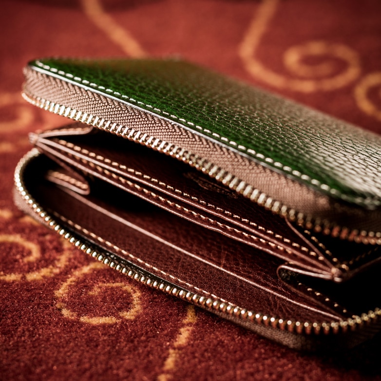 楽天市場】【ココマイスター】ロッソピエトラ・ラウンド小銭入れ