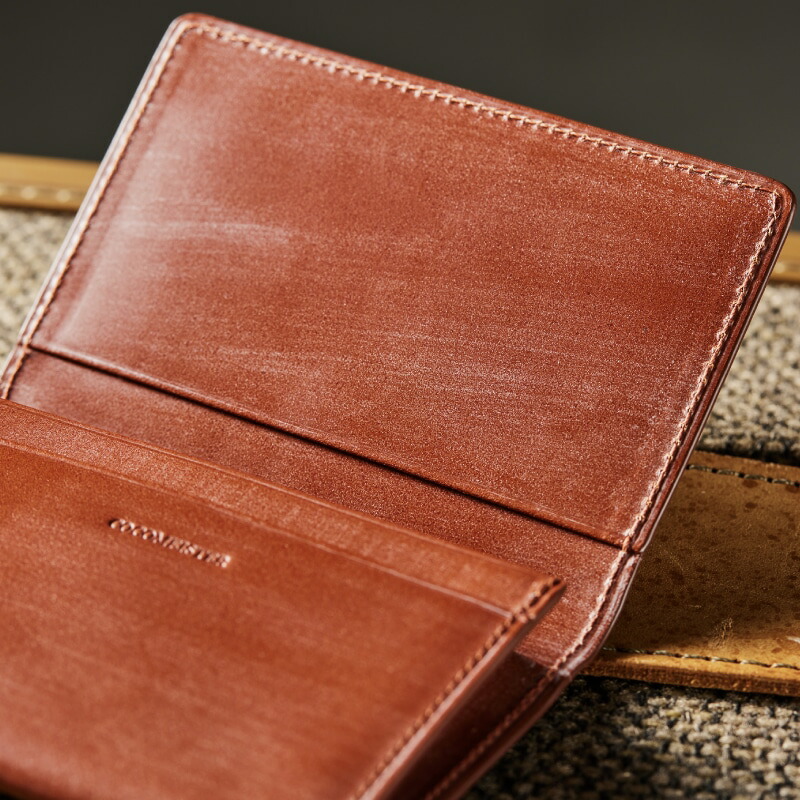 楽天市場】【ココマイスター】ジョージブライドル・名刺入れ メンズ 革