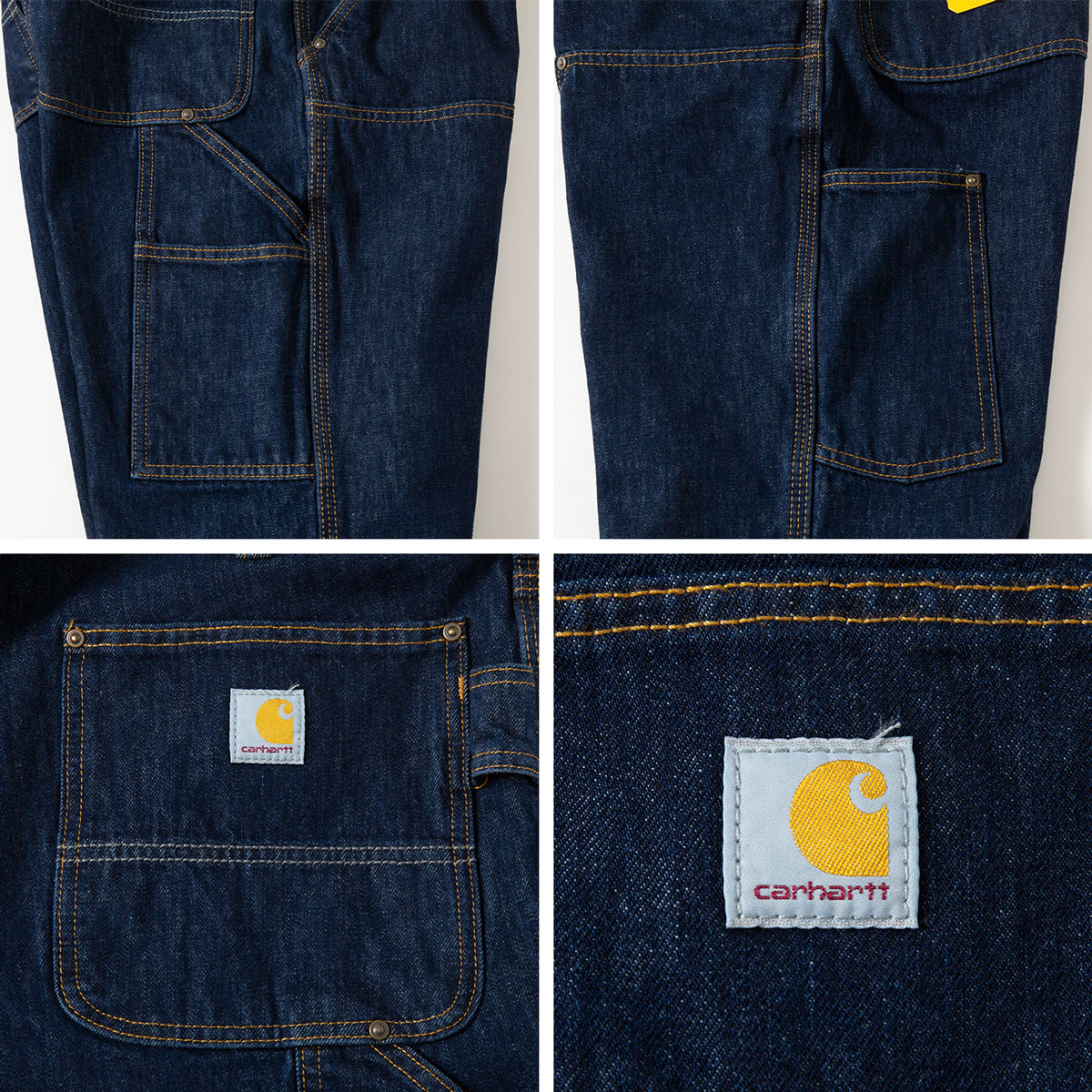 楽天市場】米国企画 カーハート Carhartt デニム ダブルニー ロガー