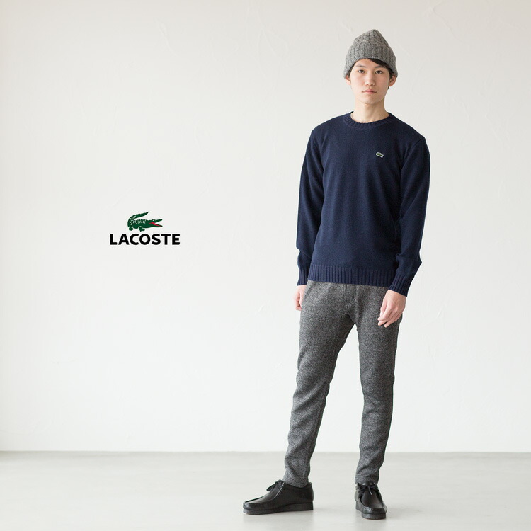 楽天市場】【スーパーSALE20%OFF】ラコステ カシミヤ混 クルーネック