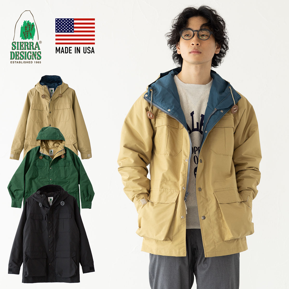 楽天市場】米国製 シエラデザインズ マウンテンパーカー アメリカ製 60