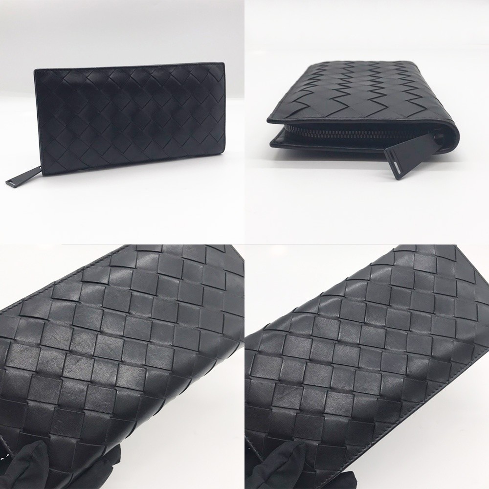 楽天市場】ボッテガヴェネタ イントレチャート ラウンドジップ