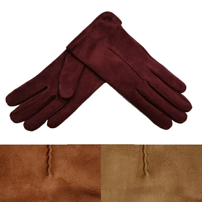 楽天市場】MEROLA ( メローラ ) レディース 革 手袋 スウェード イン