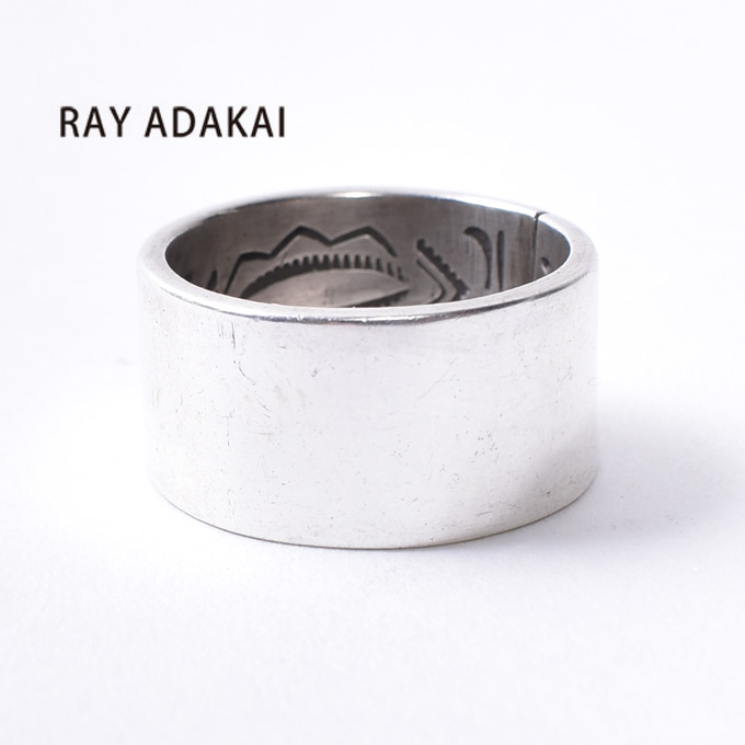 楽天市場】RAY ADAKAI / Double Stamp Ring Plane / Navajo