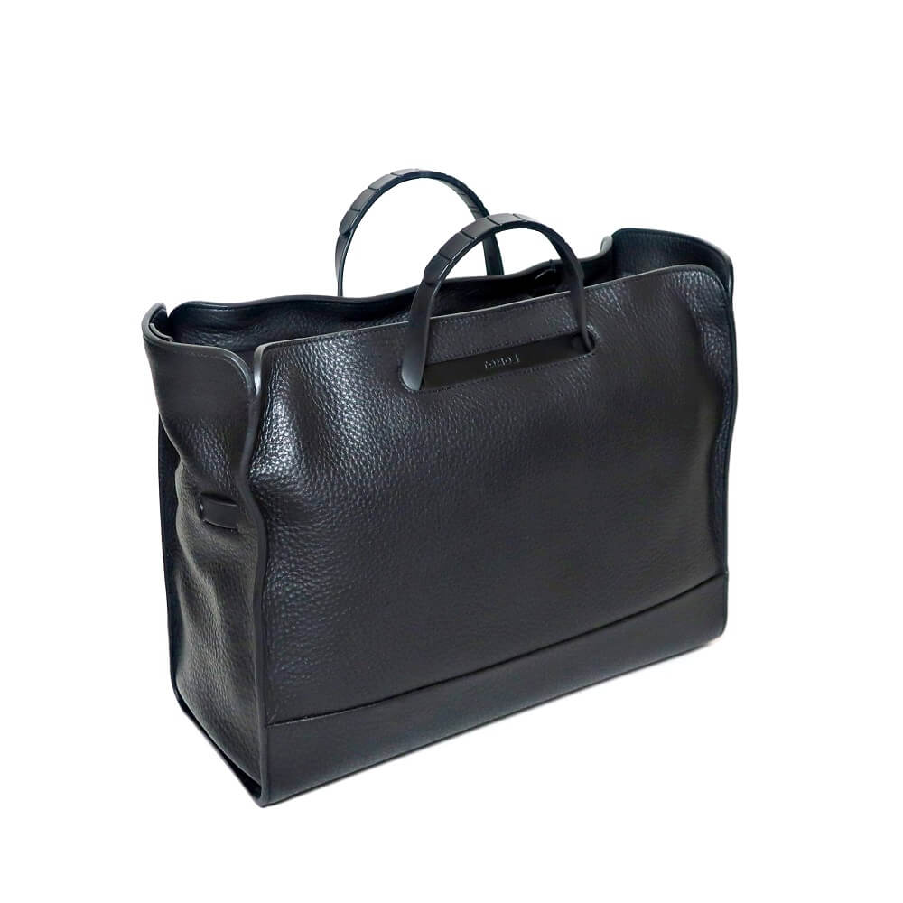 楽天市場】TOMOE トモエ 2WAYトートバッグ レザー 本革 ブラック シボ