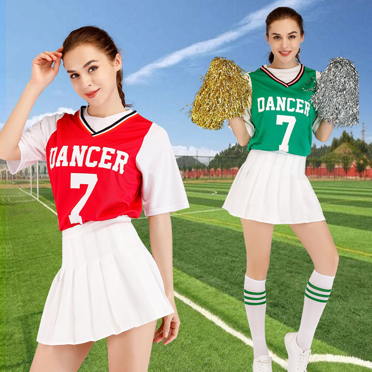 楽天市場】チアダンス 衣装 セットアップ 中学生 チアガール スポーツ