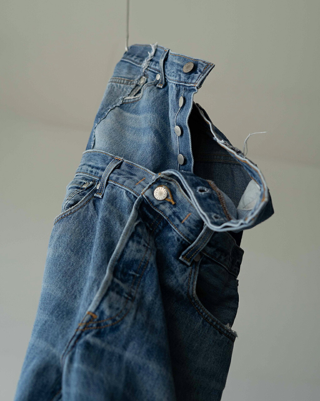 楽天市場】キイト QUIITO ダブルウエスト デニムパンツ レディース W