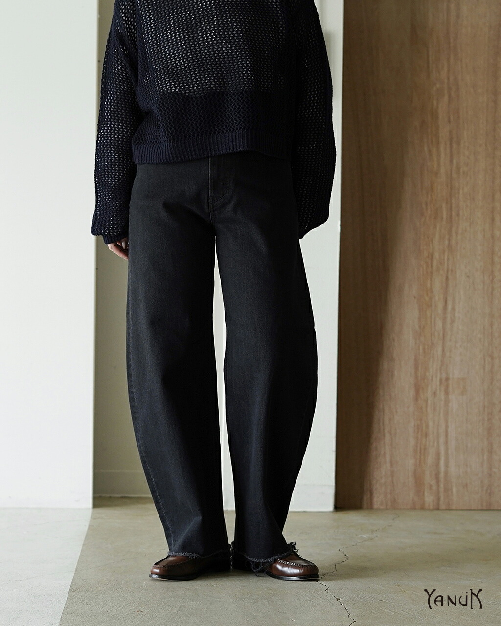 楽天市場】Women's ヤヌーク YANUK ローラ（カーブテーパード）CBK