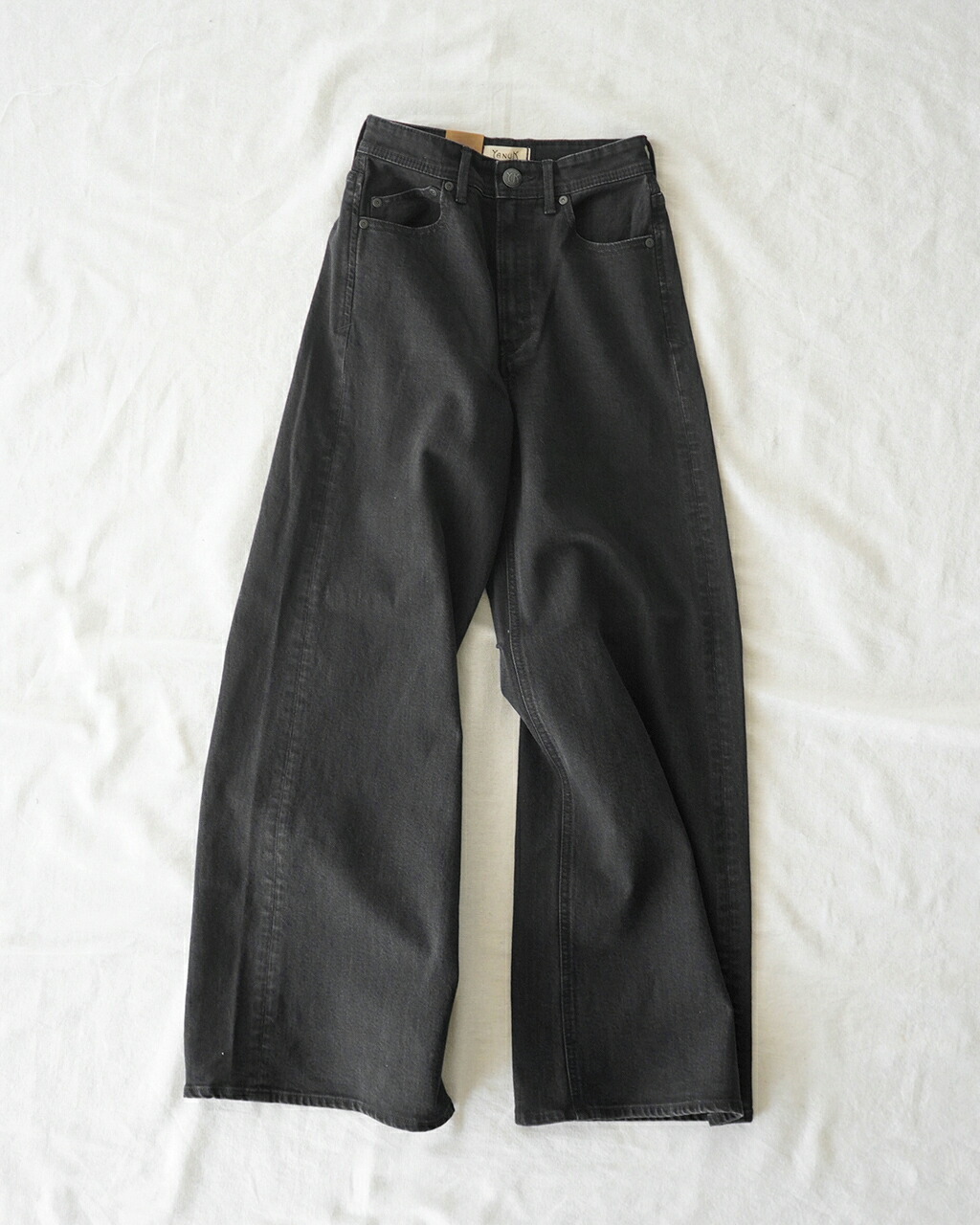 楽天市場】ヤヌーク YANUK ワイドフレア デニムパンツ レディース Wide