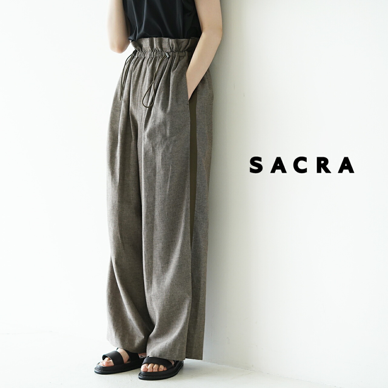 楽天市場】【SALE！50%OFF】サクラ SACRA リネン コットン